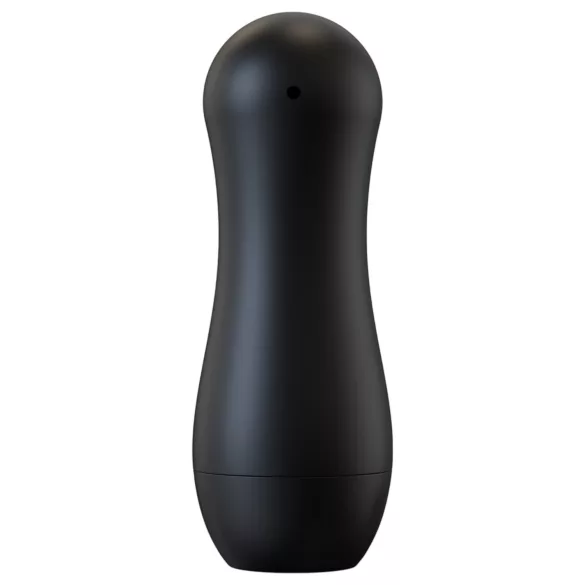 Leopard - automatische masturbator met zuigfunctie - zwart