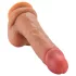 FeelSkin - ultra realistische dildo met ballen - natuur (18,5 cm)