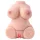 Lonely - levensechte, vibrerende torso-masturbator voor mannen (huidskleurig)