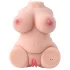 Lonely - levensechte, vibrerende torso-masturbator voor mannen (huidskleurig)
