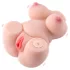 Lonely - levensechte, vibrerende torso-masturbator voor mannen (huidskleurig)