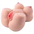 Lonely - levensechte, vibrerende torso-masturbator voor mannen (huidskleurig)