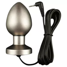   DG-LAB Mat Staal - bipolaire stalen elektro-anale plug (zilver)