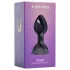 LOVISS Flower - anale vibrator met afstandsbediening (paars)