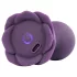 LOVISS Flower - anale vibrator met afstandsbediening (paars)