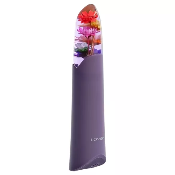 LOVISS Flower - mini staafvibrator (lila)