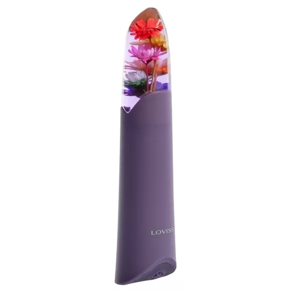 LOVISS Flower - mini staafvibrator (lila)