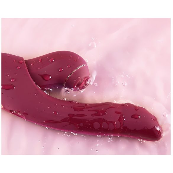 Vibeconnect - 2-in-1 G-spot en clitoris vibrator - rood