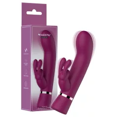 Passion Play - vibrator met clitorisstimulator (bordeaux)