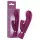 Passion Play - vibrator met clitorisstimulator (bordeaux)