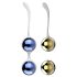 Nalone Yany Love - Verwisselbare Geishaballen Set (Blauw-Goud)