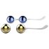 Nalone Yany Love - Verwisselbare Geishaballen Set (Blauw-Goud)