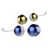 Nalone Yany Love - Verwisselbare Geishaballen Set (Blauw-Goud)