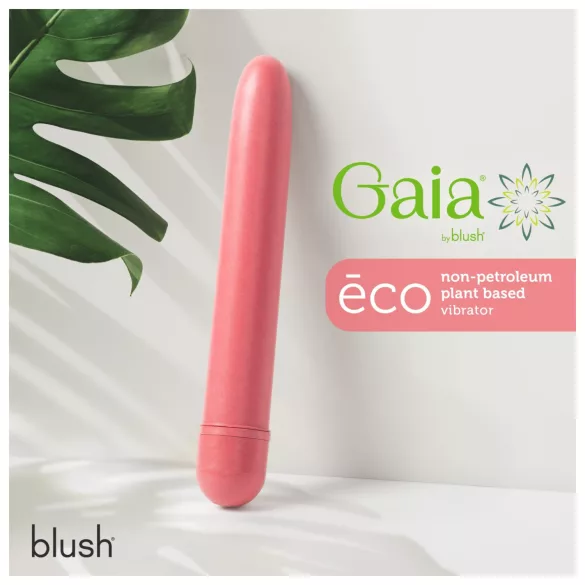 Gaia Eco L - vibrator - milieuvriendelijk - groot - roze