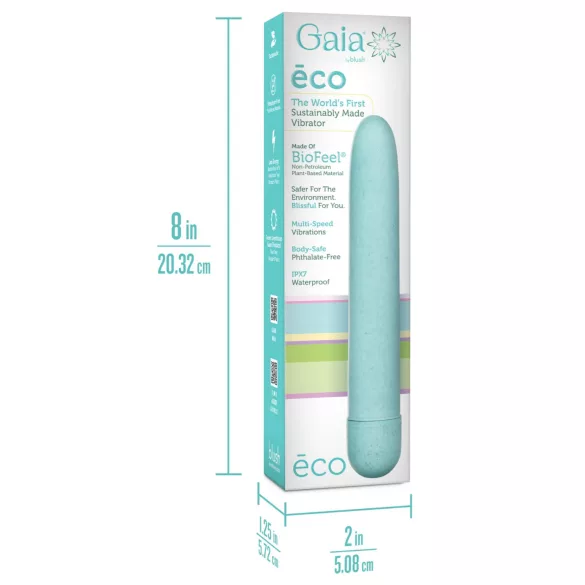 Gaia Eco L - milieuvriendelijke staafvibrator (blauw) - groot