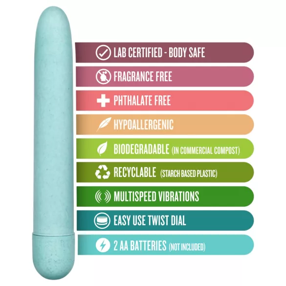 Gaia Eco L - milieuvriendelijke staafvibrator (blauw) - groot