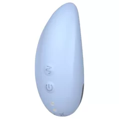   Vibeconnect - oplaadbare, waterdichte clitorisstimulator (blauw)