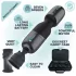 Xtensity 1 - masturbator met vacuüm en pulserende functie - zwart