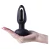 Honey Play Box Snuggy - anaal vibrator met tong - siliconen zwart