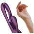 Honey Play Box Terri - vibrator met tong en clitorisstimulator - paars