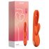 Honey Play Box Terri - rabbit vibrator met tong - oranje siliconen