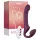 Honey Play Box Bliss - strap-on vibrator met roterende kralen - paars