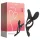Honey Play Box Pleasure Pivot - slimme vibrerende penis- en teeltring (zwart)