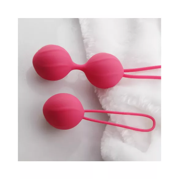 Cotoxo Cherry - Geisha balletjes set - 2-delig - Rood
