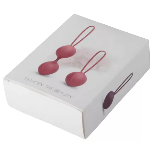 Cotoxo Cherry - Geisha balletjes set - 2-delig - Rood