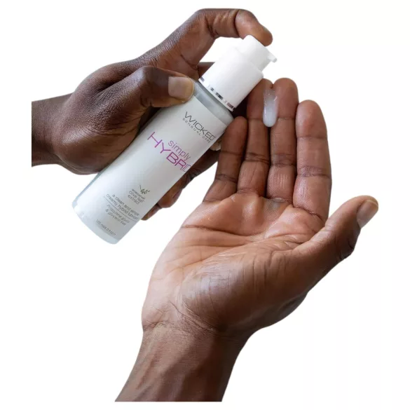 Wicked Simply Hybrid - glijmiddel op water- en siliconenbasis - 120ml