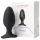 LOVENSE Hush 2 L - kleine oplaadbare anale vibrator (57 mm) - zwart