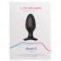 LOVENSE Hush 2 L - kleine oplaadbare anale vibrator (57 mm) - zwart