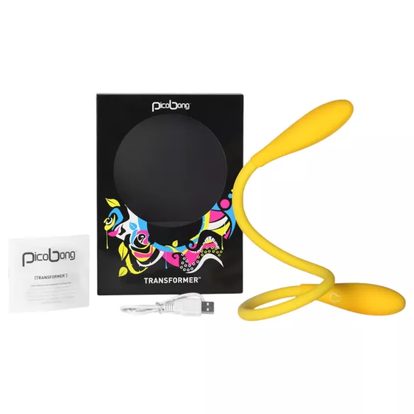 Picobong Transformer - waterdichte unisex vibrator (geel)