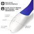 LELO Mona Wave - Waterdichte G-spot vibrator (blauw)