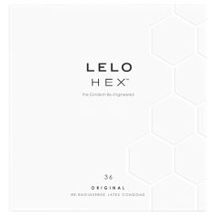   LELO Hex Original - condooms - ultradun sterk latex - 36 stuks