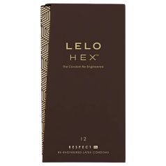 LELO Hex Respect XL - condooms - XL maat - 12 stuks