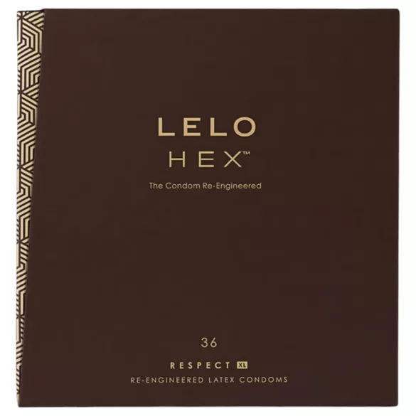 LELO Hex Respect XL - condooms - extra groot - 36 stuks