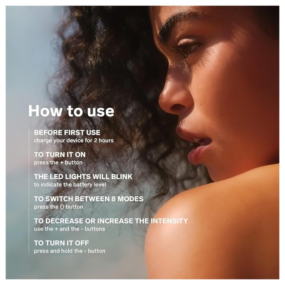 LELO Sona Cruise - geluidsgolf clitorisstimulator (zwart)