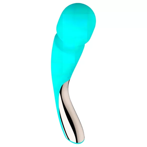 LELO - smart wand massager - groot formaat - oplaadbaar siliconen turquoise