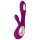 LELO Soraya Wave - oplaadbare, dubbele vibrator met klitorisstimulatie (paars)