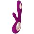 LELO Soraya Wave - oplaadbare, dubbele vibrator met klitorisstimulatie (paars)