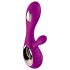 LELO Soraya Wave - oplaadbare, dubbele vibrator met klitorisstimulatie (paars)
