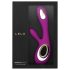 LELO Soraya Wave - oplaadbare, dubbele vibrator met klitorisstimulatie (paars)