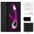 LELO Soraya Wave - oplaadbare, dubbele vibrator met klitorisstimulatie (paars)