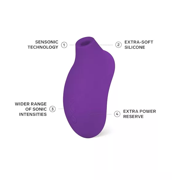 LELO Sona 2 Cruise - clitorisstimulator met geluidsgolven - paars