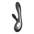 LELO Soraya 2 - oplaadbare, waterdichte vibrator met clitorisstimulator (zwart)