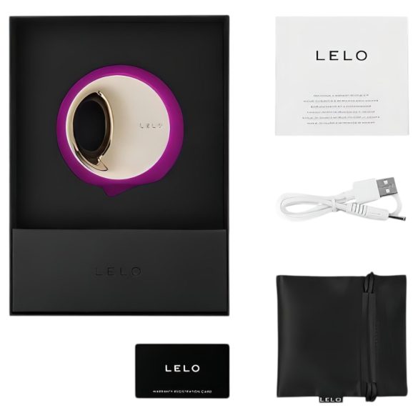 LELO Ora 3 - orale sekssimulator en clitoristrilator - paars