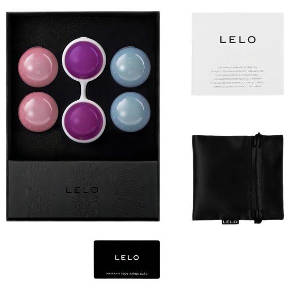 LELO Beads Plus - verstelbare kegelbal set - siliconen