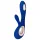 LELO Soraya Wave - vibrator met clitorisstimulator en beweegbare kop - blauw