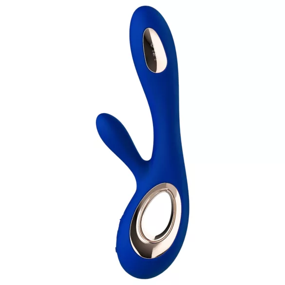 LELO Soraya Wave - vibrator met clitorisstimulator en beweegbare kop - blauw